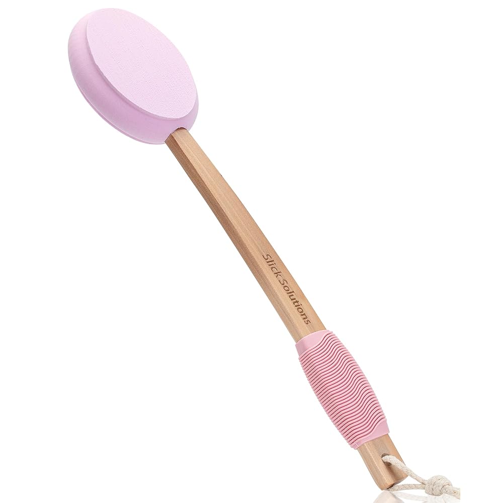 Slick- Lotion Applicator, 17 inch, Applicators for Your Back, Back Applicator Lotion, Certified Organic, Easy Reach Washable, Applicators, Self Tanner for All Skin Tone