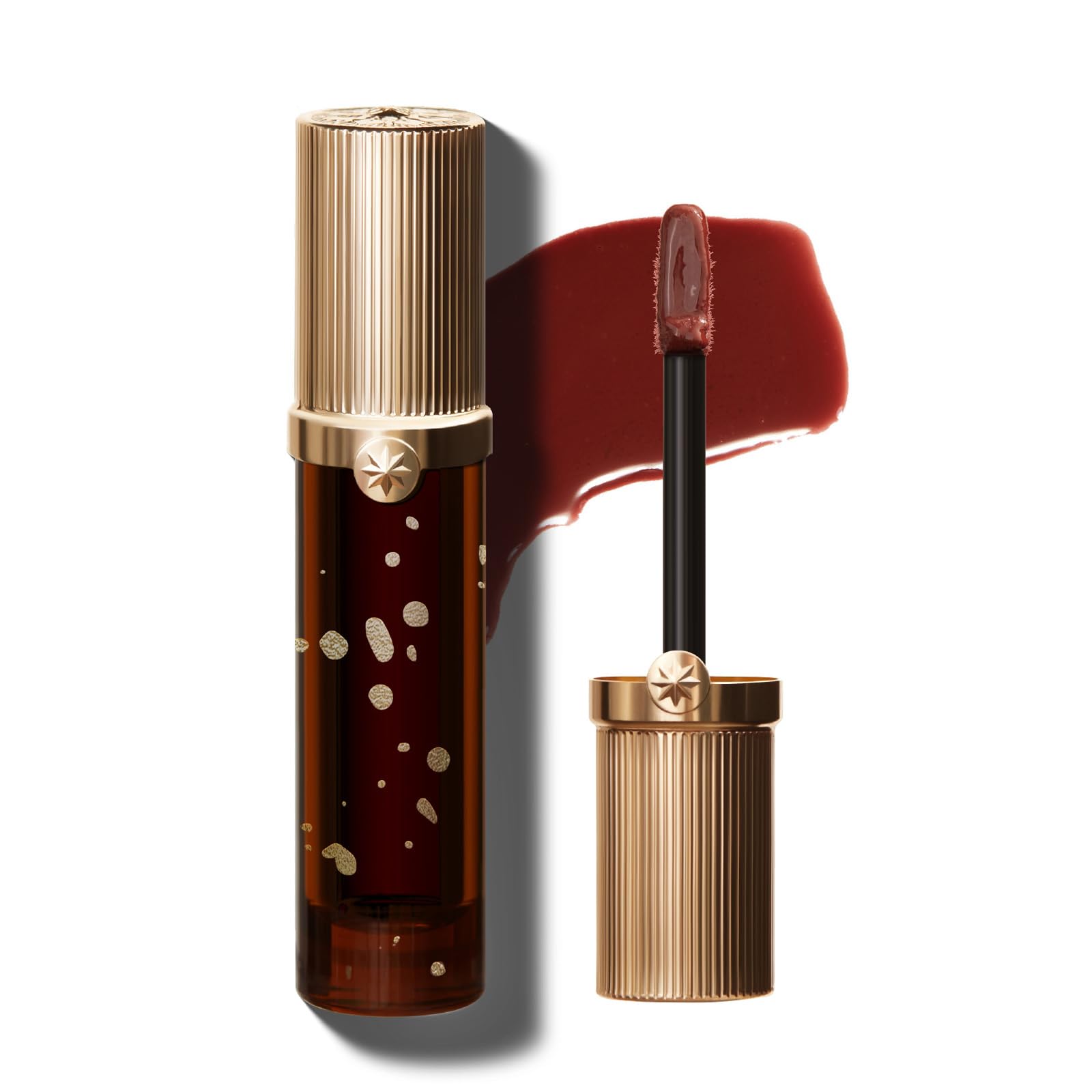 GIRLCULT High Shine Lip Gloss with Rich Color and Lasting Tint (J806) J806 Dune