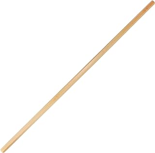BambooMN Men's Natural Bamboo Lacrosse Shaft Stick Handle, Varies Length Size, Natural Color