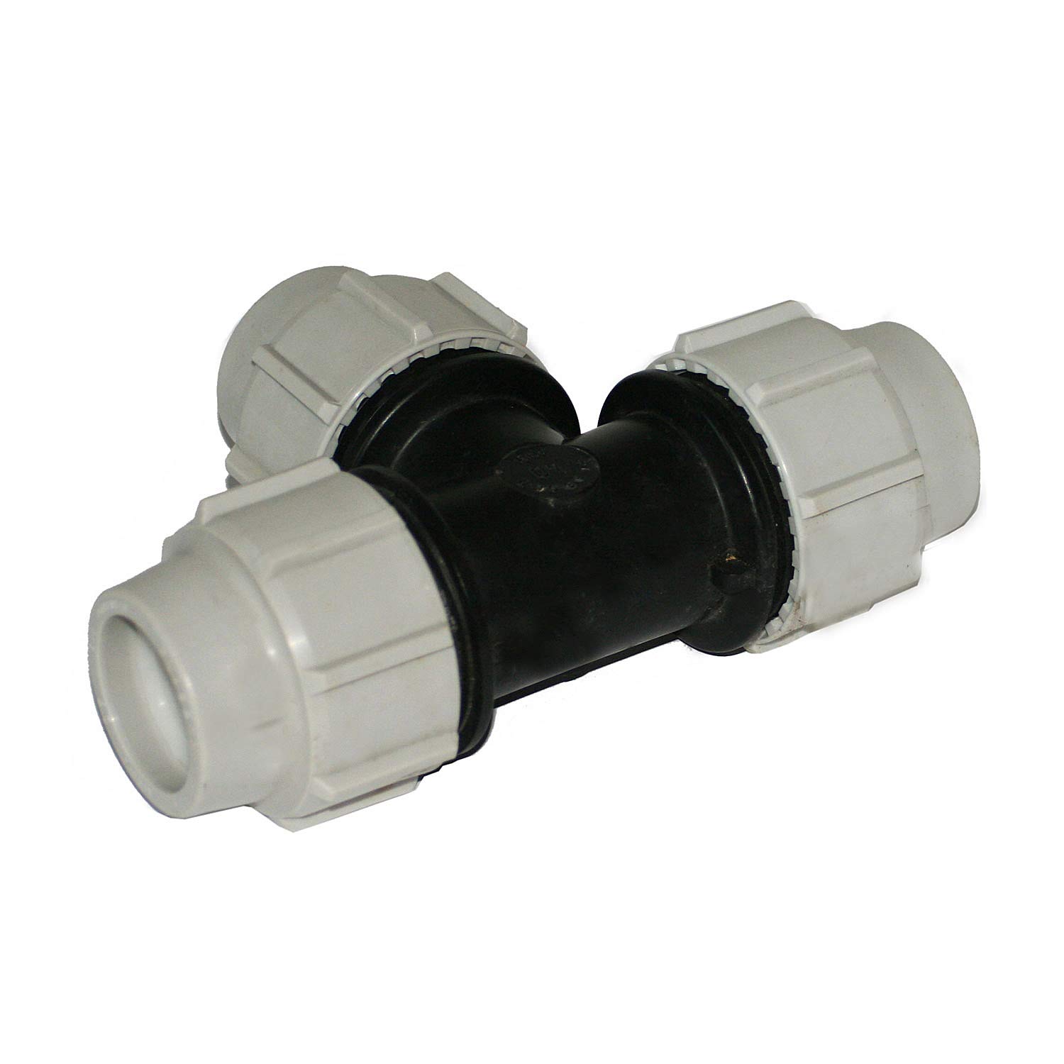 PLASSON MDPE 32mm Equal Tee - 7040 - Pack of 2