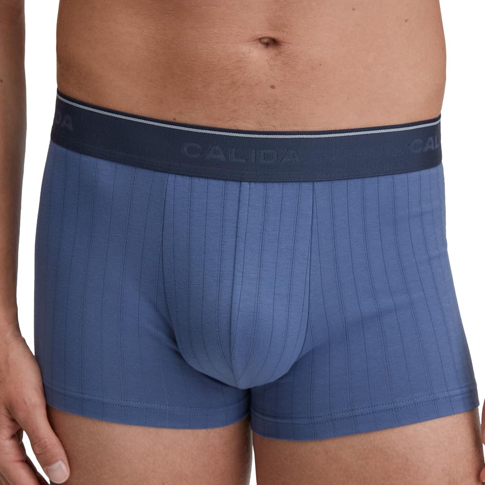 CALIDA Pure & Style Boxershorts Herren, maskuliner Nadelzug, atmungsaktiv, schnelltrocknend & geruchshemmend