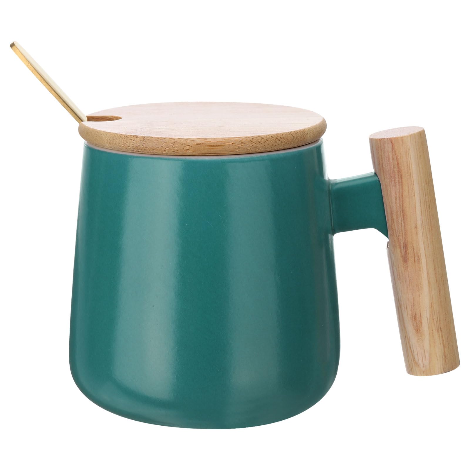 Amazon.com | HARFINGTON Ceramic Coffee Mug 12.85 Oz Simple Wooden