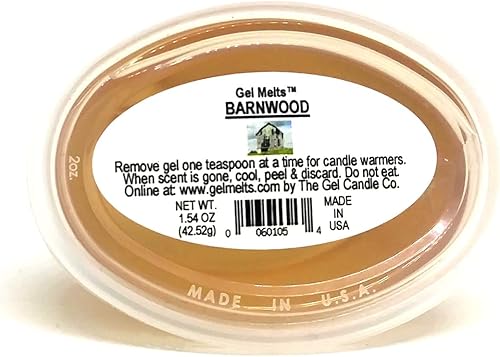 Miniatura 2 de 3 Pack Barnwood Aroma Gel Melts™ Gel Wax for Warmers and Burners by The Gel Candle Company Peel, MELT and Enjoy