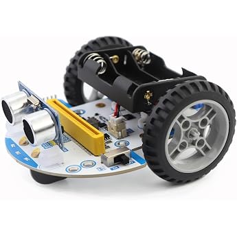Smart Robot Car for Microbit V2 with Japanese PDF Instruction Manual Smart Coding Car Robot Starter Kit MicroPython MakeCode for Students Beginners Programming Learning STEM Education with