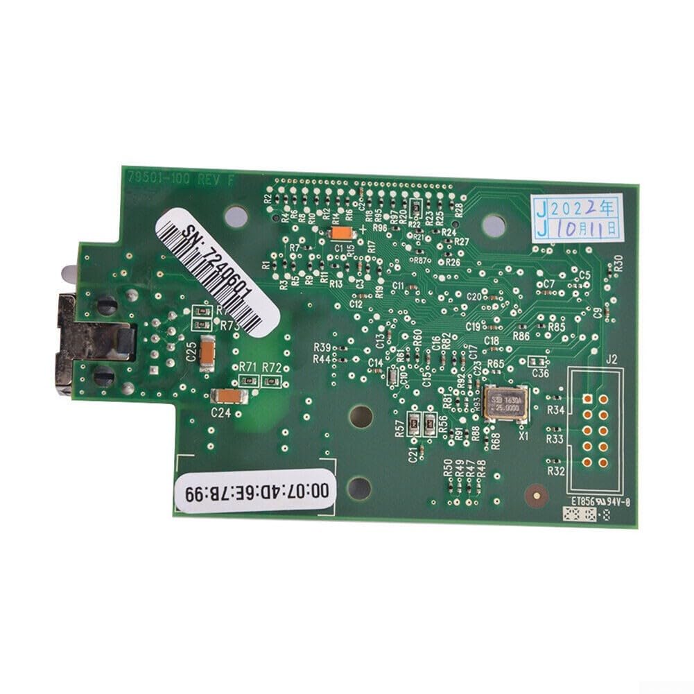 Scheda di rete interna del server di stampa per stampante di etichette Zebra ZM400 ZM600 79823 79501-011 Adattatore LAN cablato Pezzo di ricambio Apparecchiatura per ufficio Sostituzione Modulo