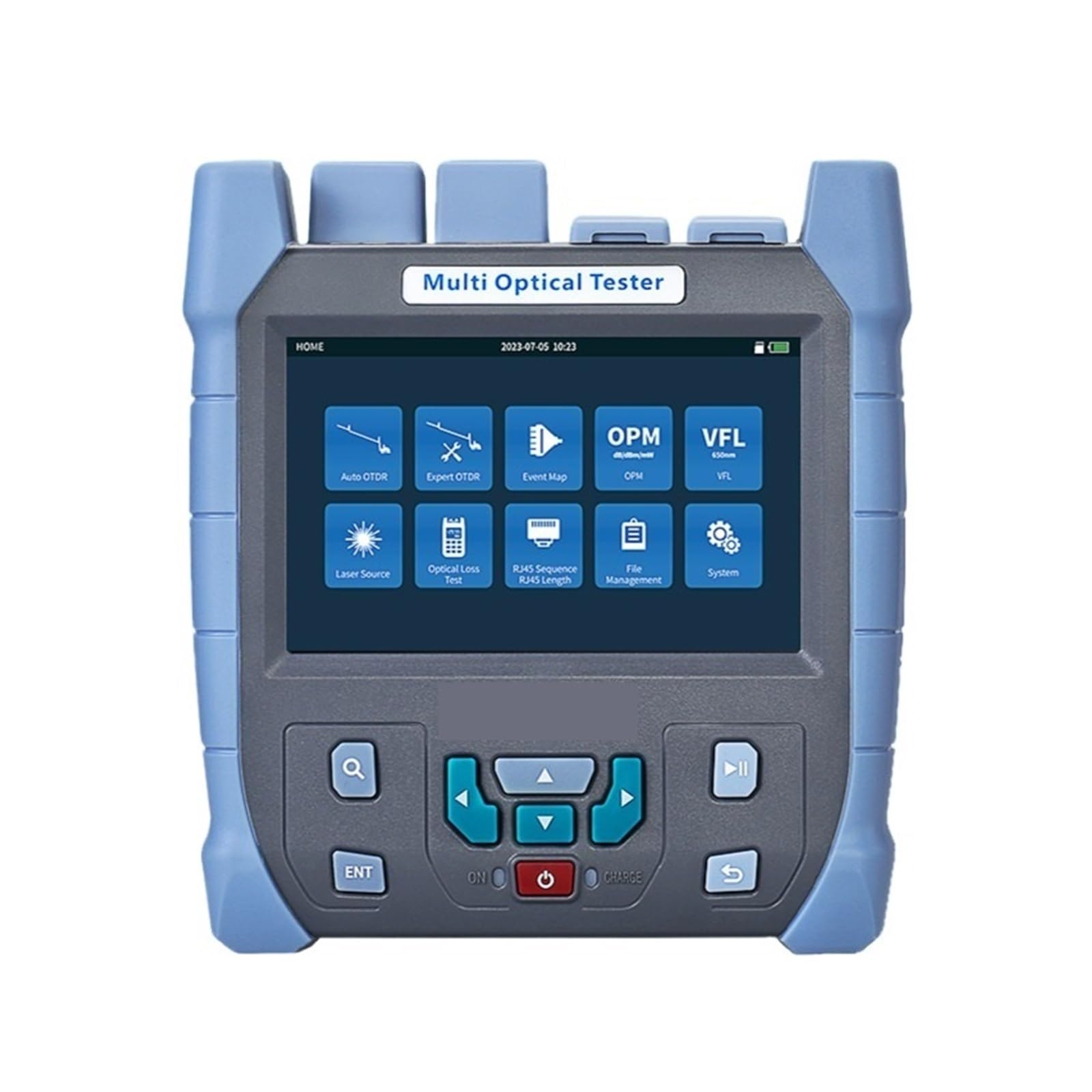 Cfwwsaq 716U(Upc Port) Fiber Tester, 716U/716A Multifunctional Optical Time Domain Reflectometer Fiber Tester 100Km 24Db 1610Nm Otdr(716U(Upc Port))