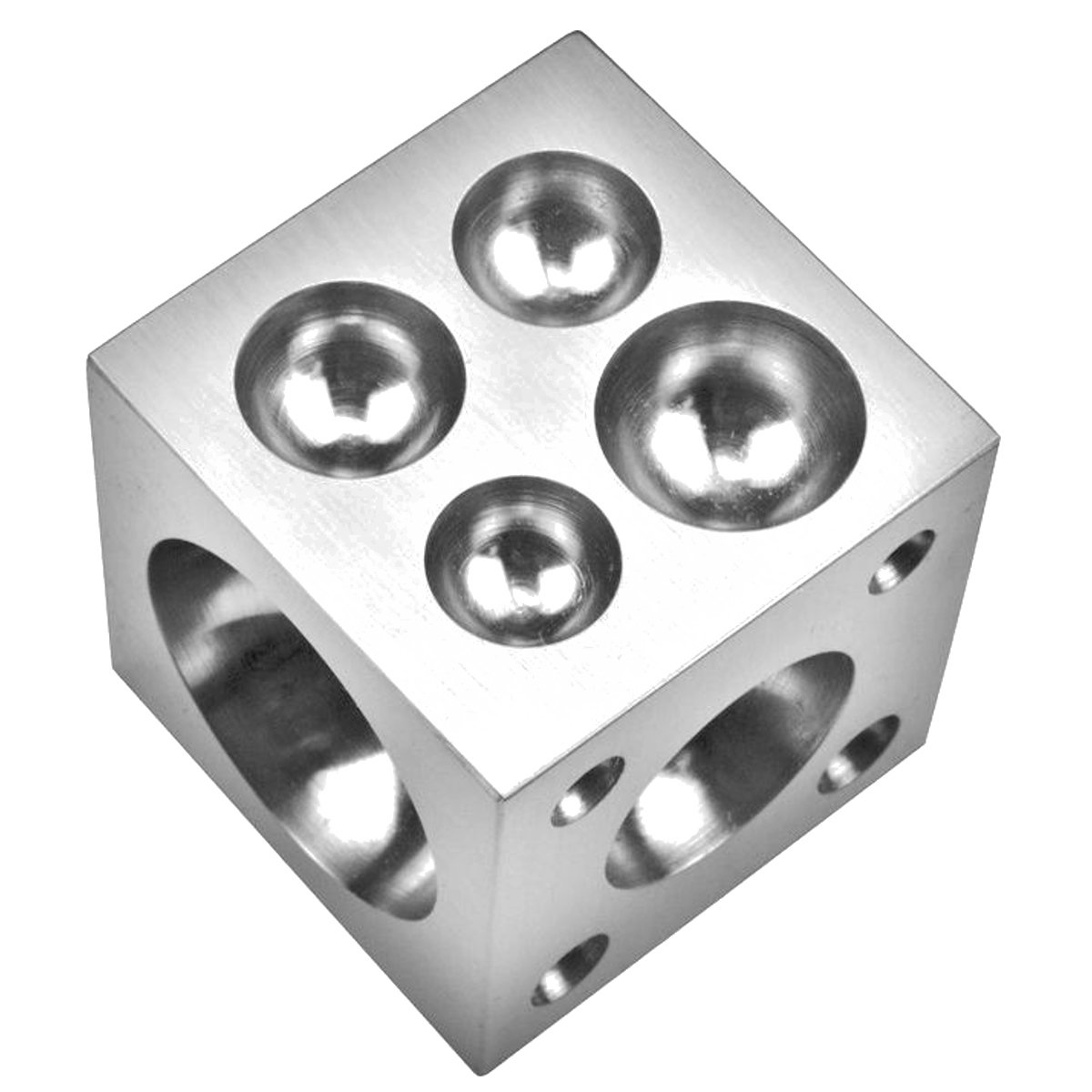 Dé à emboutir cubique en acier 2.0 x 2.0 Inch (5,1 cm)