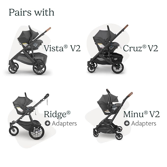 Silla para carro infantil con base y pata de apoyo miniatura 6