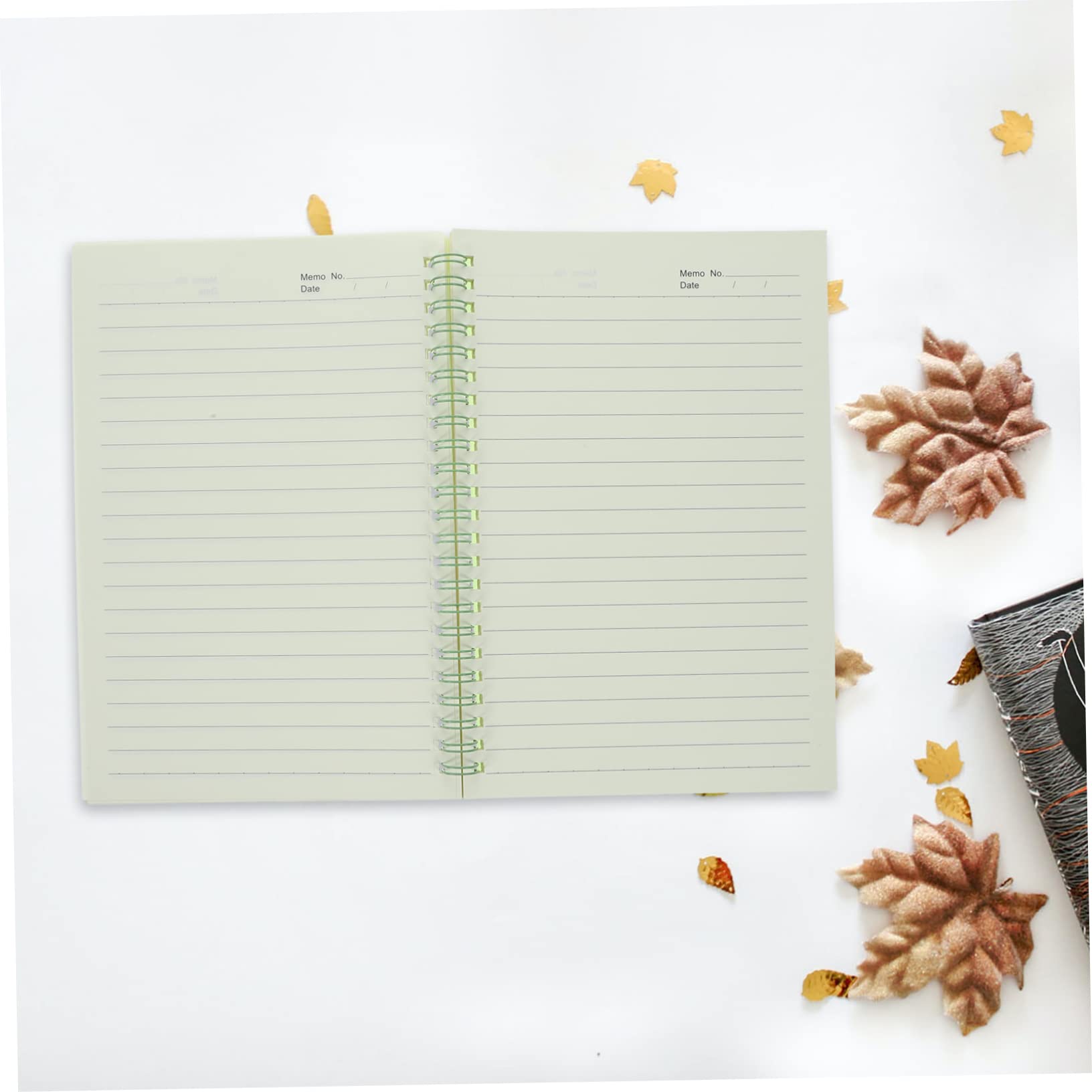 SEWACC 4piezas Libro de Bobinas Retro Cuaderno Espiral de Libreta Bonita para Útiles Escolares Universitarios y Cuadernos para Tomar Notas el Trabajo