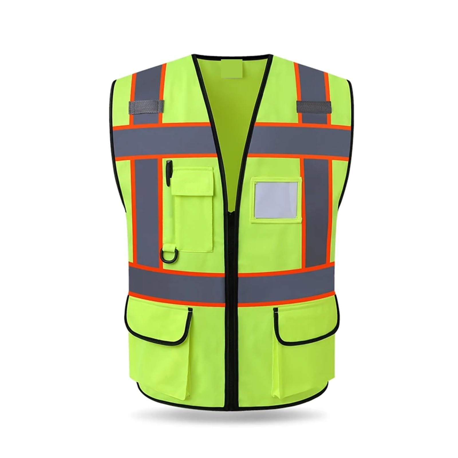 Chaleco reflectante de alta visibilidad, ropa de trabajo, motocicleta, deportes de ciclismo, ropa de seguridad reflectante for exteriores, chaqueta reflectante(314,XXL)