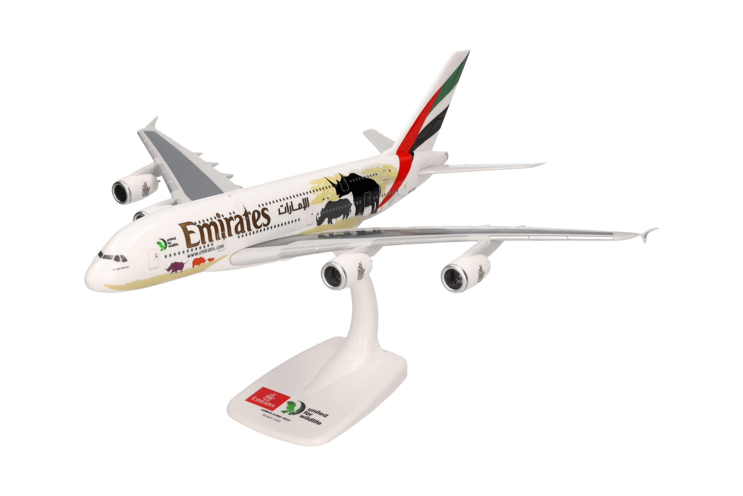 A380 Emirates, Wildlife