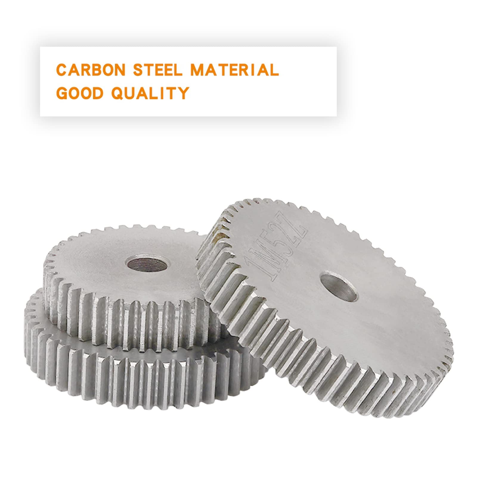 Engrenage Droit Module 1 - 51 à 60 Dents Acier Carbone Pour Crémaillère