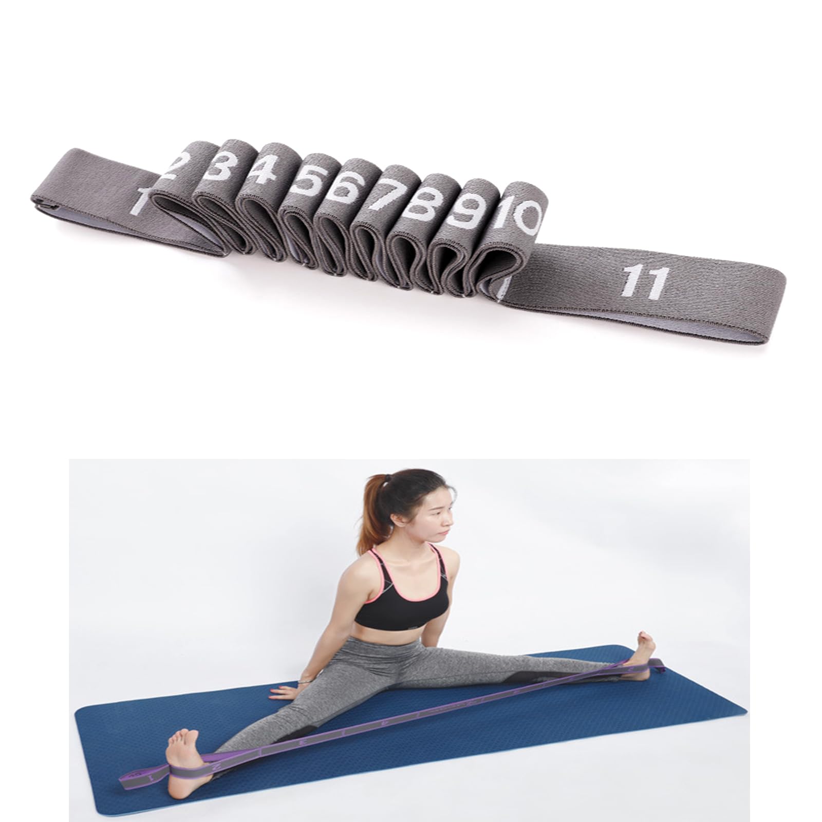 Amazon.co.jp: xlxdzyxgs ストレッチバンド フィットネスバンド レッグ