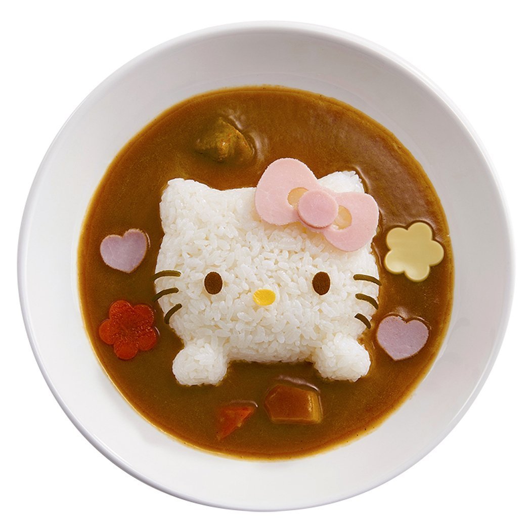 OSK Sanrio Hello Kitty Decoration Curry Rice Cut-Out LS-7 : Amazon