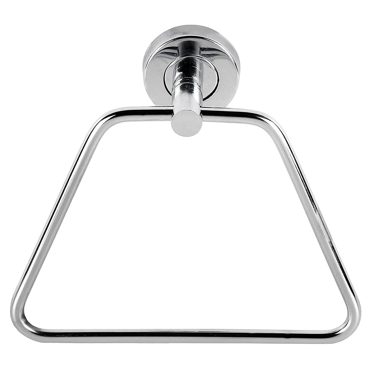 Bathoyum Stainless Steel Bathroom Towel Napkin Ring Rod Chrome Finished ...