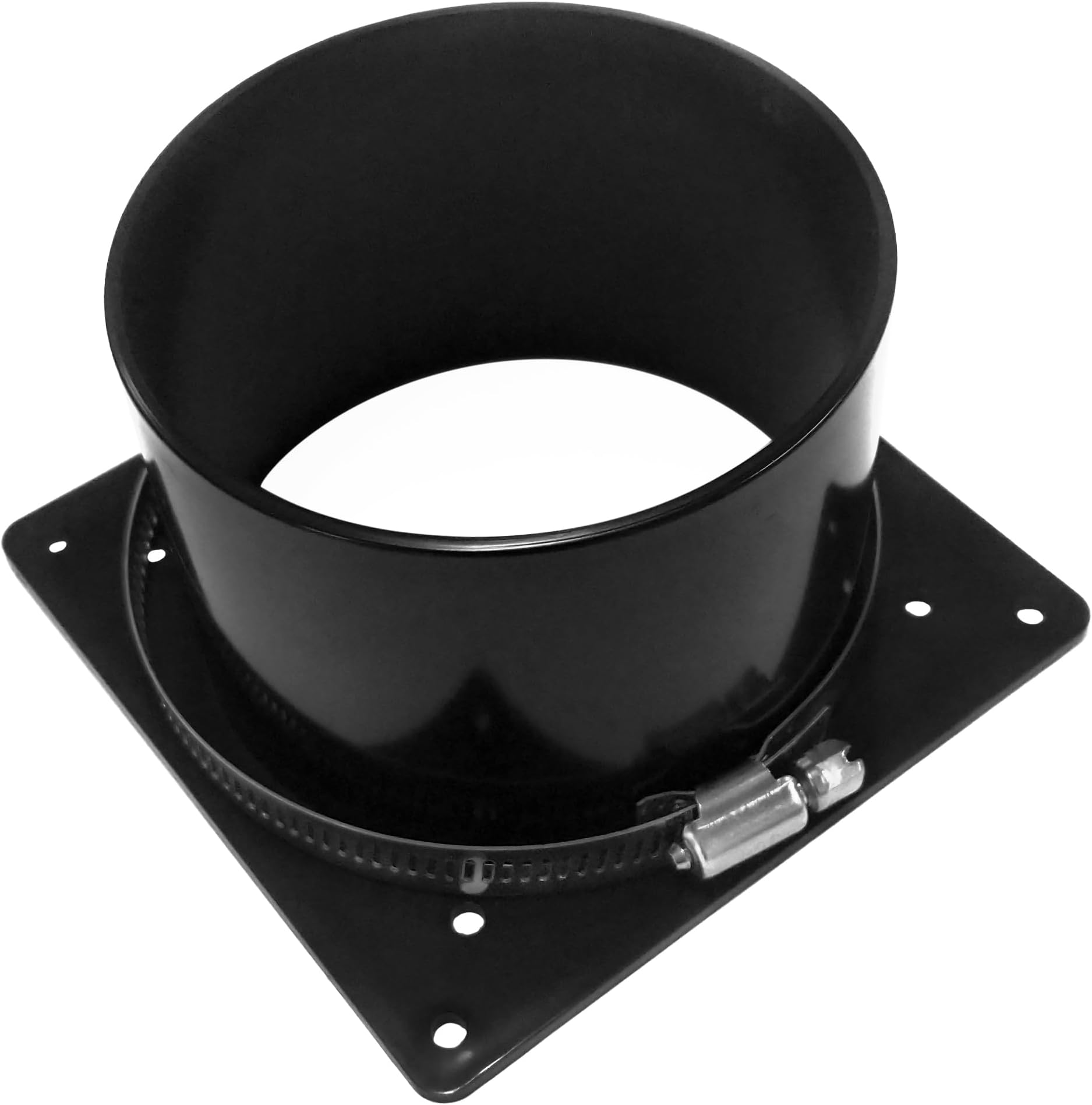- Coolerguys 120mm or 92mm Fan to 4" Ducting Shroud Funnel with Clamp for Greenhouses, Enclosures, Crypto Mining, and More