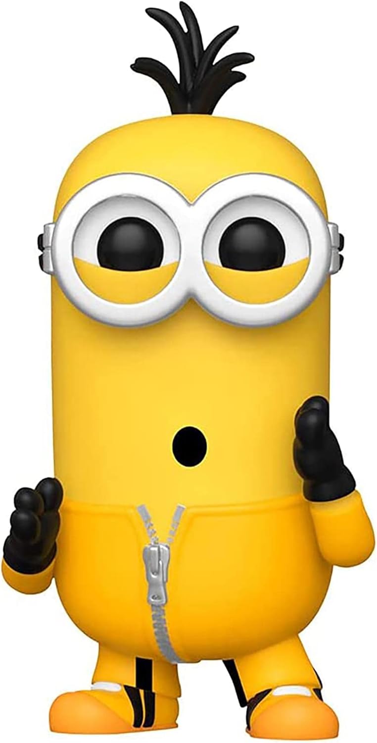 Funko Pop! Movies: Minions: The Rise of Gru - Kung Fu Kevin, Multicolor, 3.75 inches