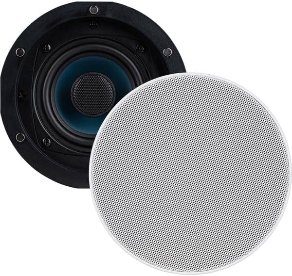 Dayton Audio CC65TPW 6-1/2" 2-Way 70V in-Ceiling Speaker Pair