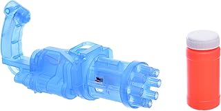 مسدس فقاعات صغير مع موسيقى للأطفال من الندى، للمرح والترفيه، متعدد الألوان