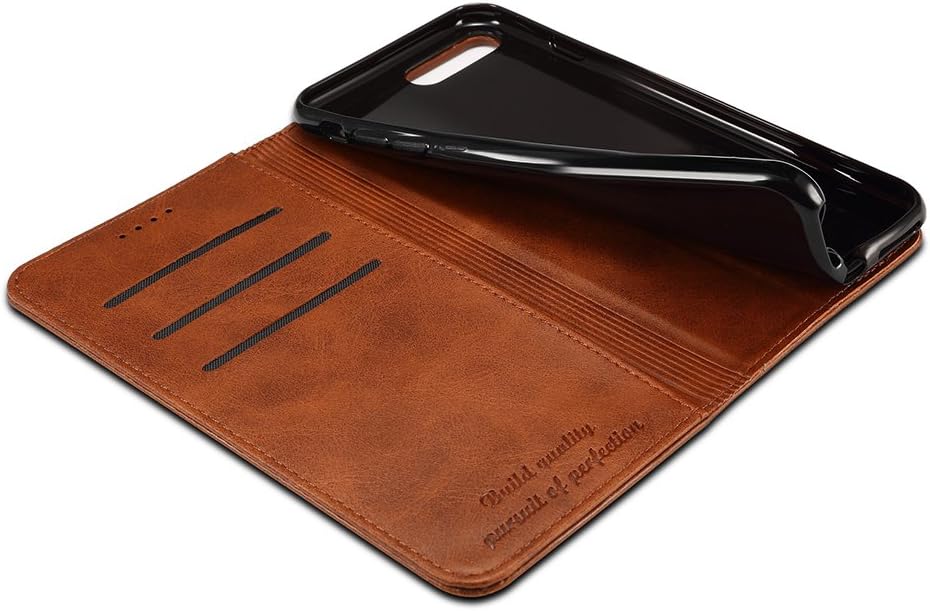 FLY HAWK Wallet Case Compatible 2019 iPhone 11, Premium PU Leather Wallet Case Flip Folio Stand View Kickstand with ID Credit Card Pockets for iPhone XI Credit Card Holder, Black, 6.1 inches
