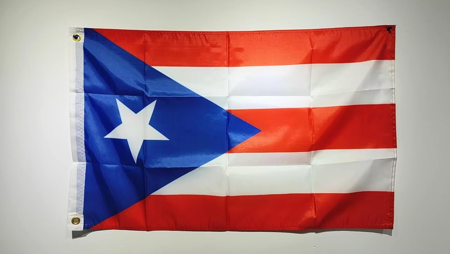 Puerto Rico Flag Puerto Rican National Flags 6x10FT,Vivid Color,100D Premium Polyester Banner with Brass Grommets for Indoor and Outdoor. (6x10ft)