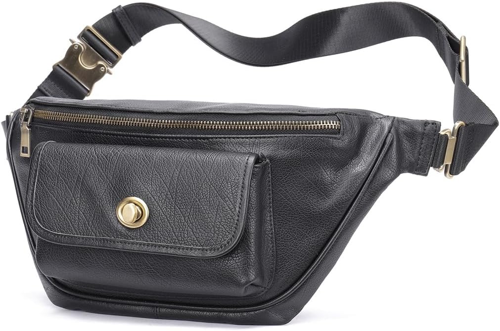 Men's Waist Pack Large Capacity Single Shoulder Diagonal Bag Chest