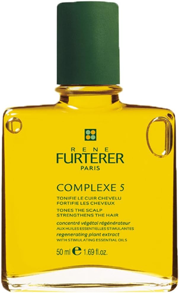 Rene Furterer Complexe 5 Regenerating Plant Extract Pre-Shampoo, 1.6 Fl.Oz.