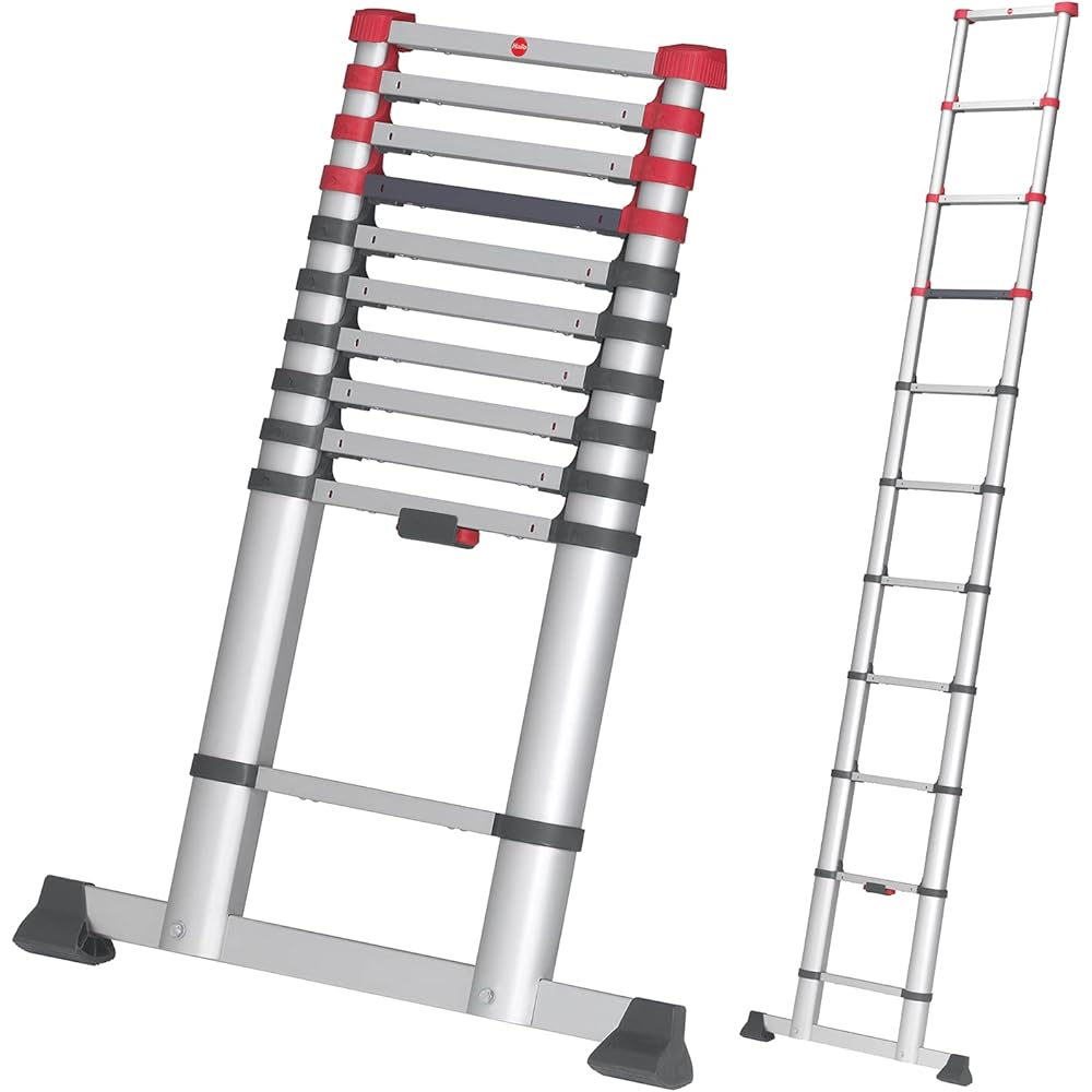 $47/mo - Finance Hailo T80 FlexLine | Aluminum telescoping Ladder | 11 ...