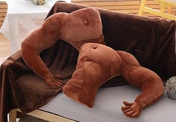 Amazon.co.jp: Fiegcit これで人肌恋しい夜も寂しくない 筋肉 58cm 男