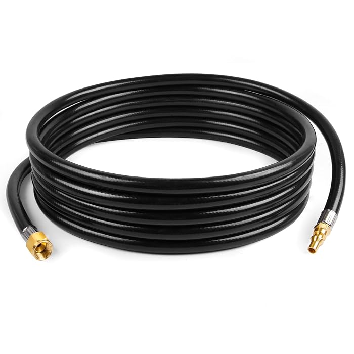 Buy GASPRO 18 FT Quick Connect Propane Hose for RV to Grill, RV Stove
