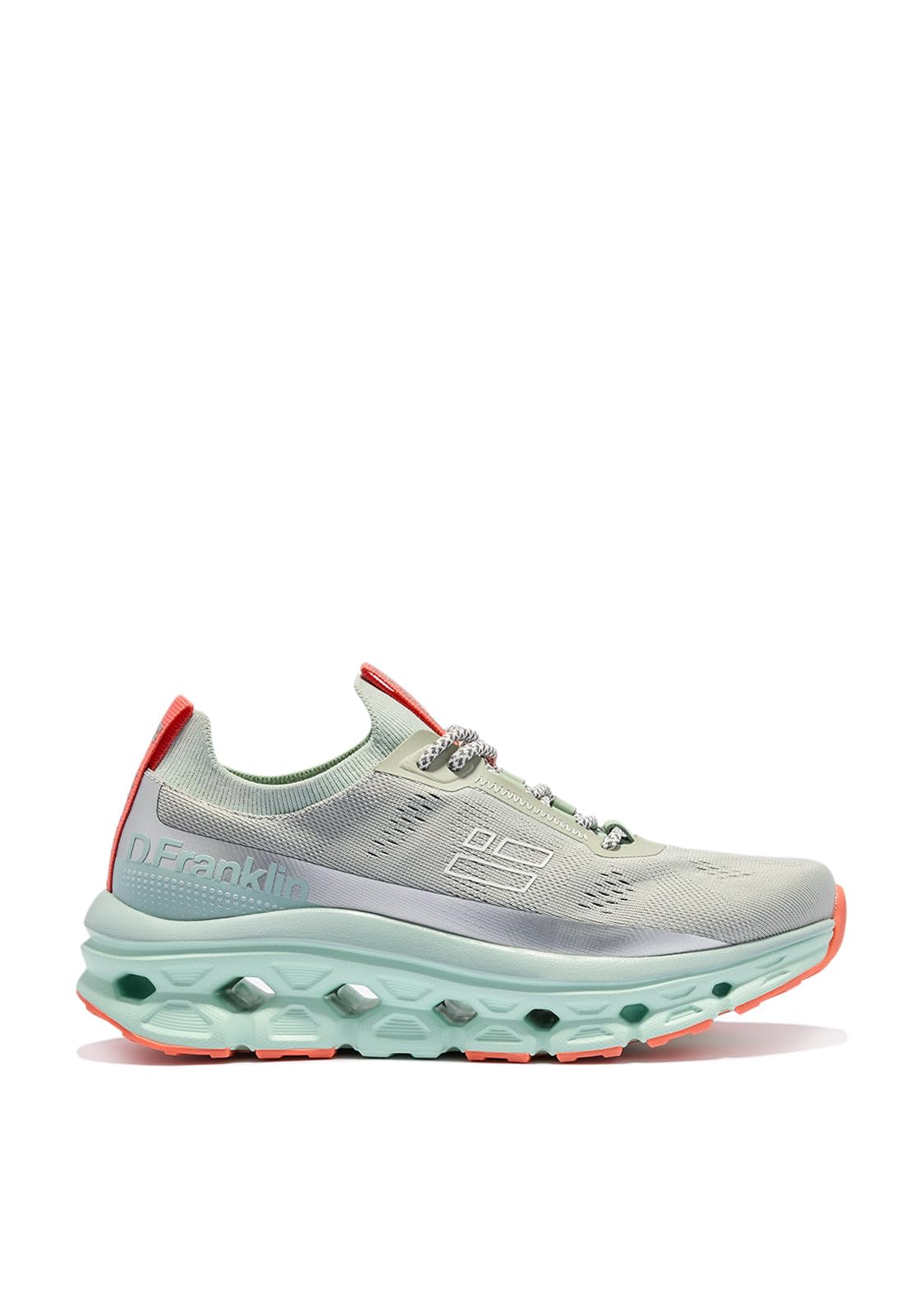 D. Franklin Damskie Buty Sportowe Aero Sage Szare - Eleganckie buty męskie - Modę casual - Rozmiar (39)