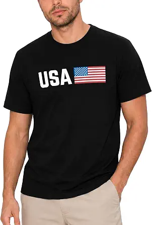 Aiyino Men's Country Flag Graphic T-Shirt