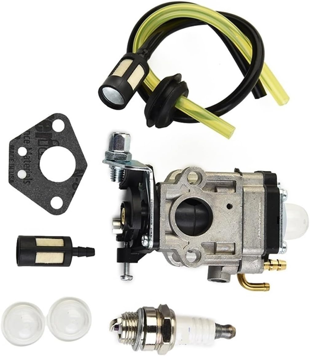 YAEGER Carburetor Kit for Florabest FBS 43 A1 for FBK 4 B2 4in1 for Parkside PBK 4 A1 PBS 2 A1 Carburettor String Trimmer Parts Accessories