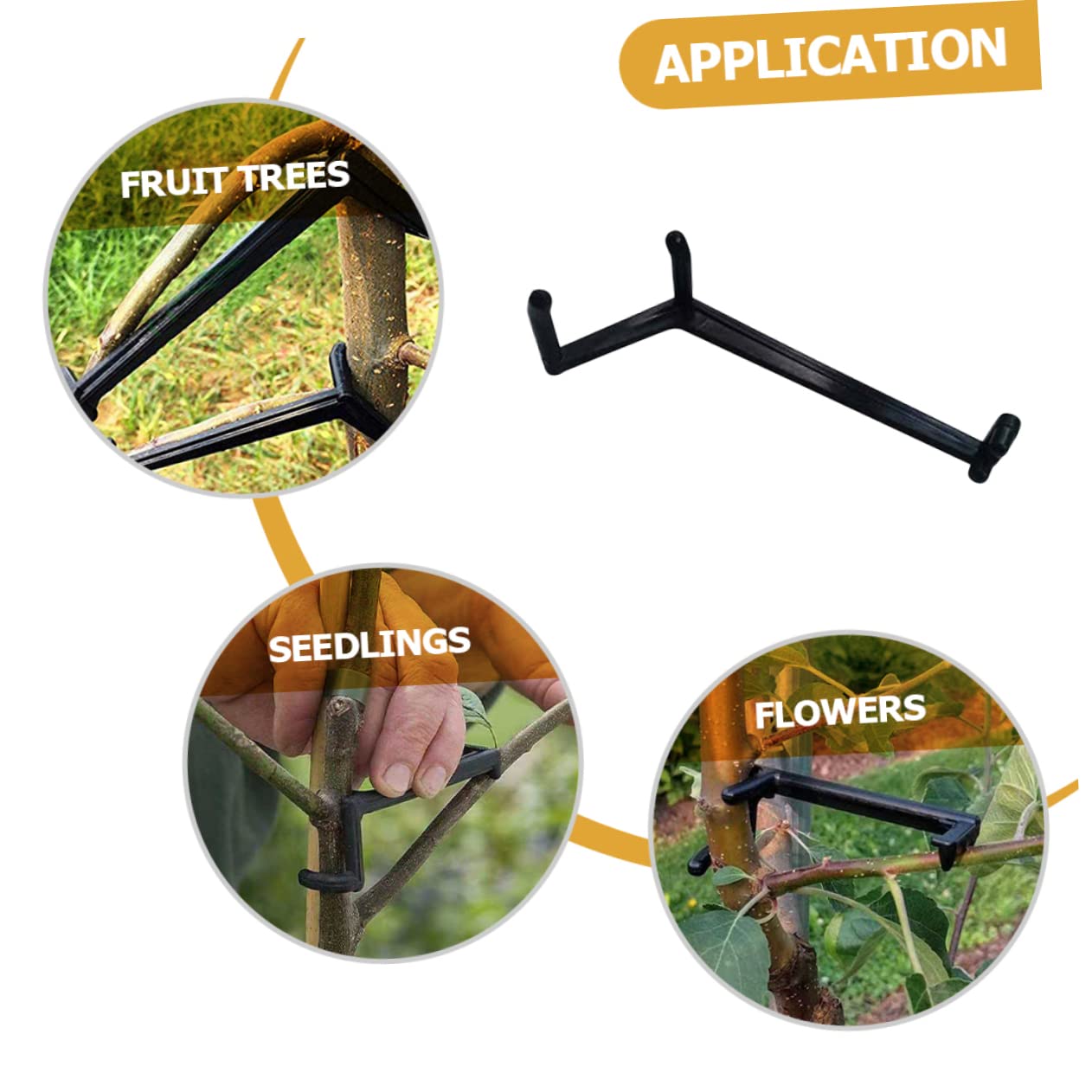 ifundom 5 Sätze Astpresse Flexible Zugglied Pflanzenbiegeklammern Pflanzenbieger Bonsai Pflanzenklammern Zweige Pflanzen Stamm Gartenklammern Astbiegen Oder 10 Stück * 5