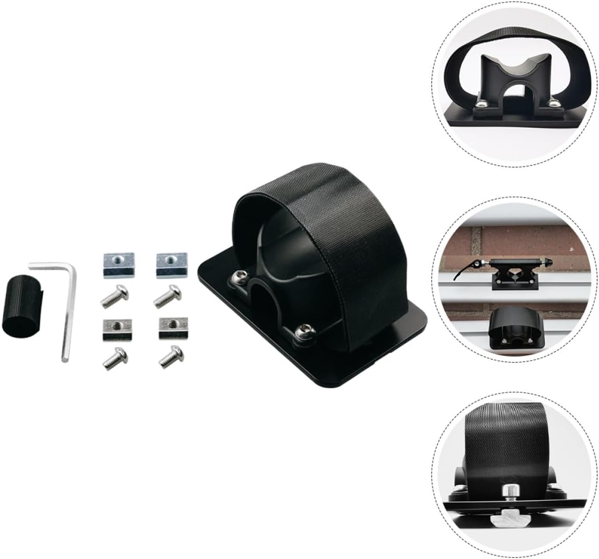 Veemoon Bicycle Rear Wheel Fixed Holder Bike Wheel Mount Bracket Car Bicycle Rack Mount Quick Release Stabilizer Clamp for Vehicle Transport Storage