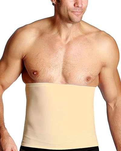 Miniatura 6 de Insta Slim Cinturón reafirmante de compresión adelgazante para hombre, adelgazante, control de abdomen, ocasiones especiales, soporte de espalda,