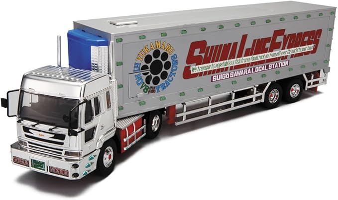 Amazon スカイネット 1 43 New Rcデコトラ No 06 椎名急送 由加丸 パネルトレーラー ラジコン ドローン 通販