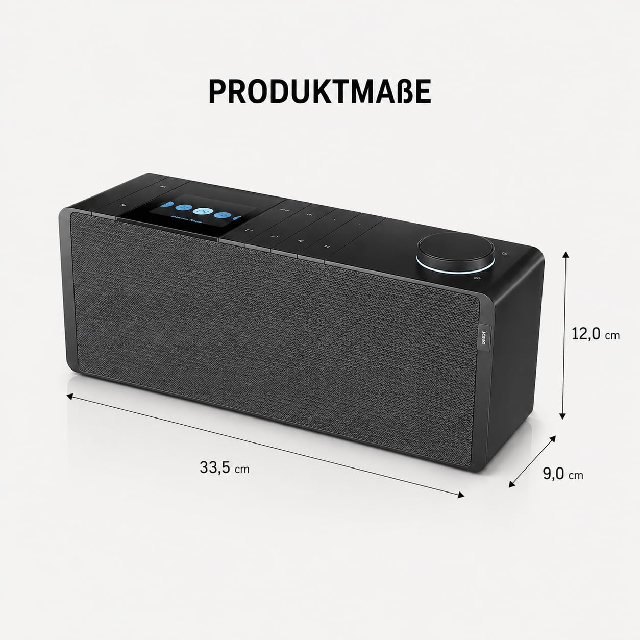 Loewe klang s1 basaltgrau, Stereo Smartradio, 80 Watt, DAB, DAB+, UKW, Audio Streaming, Bluetooth, USB, Internetradio, Digitalradio, WLAN Radio