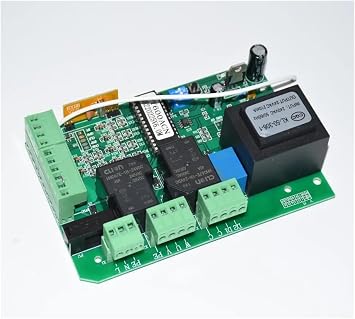 Py600acn Sliding Gate Opener NC Spring Limit Switch Motor Plate PCB Circuit Board Controller Card SL600 PY600 PY800 SL1500 for Electric Automatic Gate Openers(Only Board no Remote)