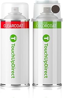 TouchUpDirect P24 Squid Ink Exact Match Touch Up Paint for Amazon Delivery Truck Compatible with Dodge – Aerosol Essential Kit
