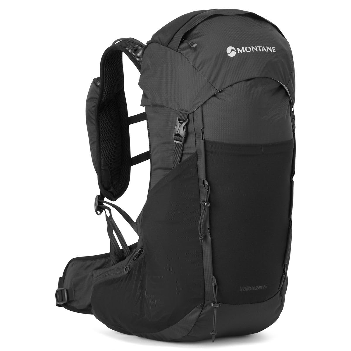 Montane Trailblazer 25 Black One Size Backpack, Adults Unisex, Multicoloured (Multicoloured), One Size