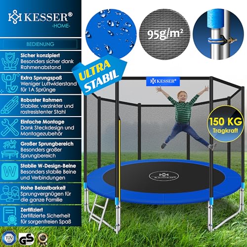 Trampolin 305 cm Kesser mit TÜV SÜD GS Zertifikat