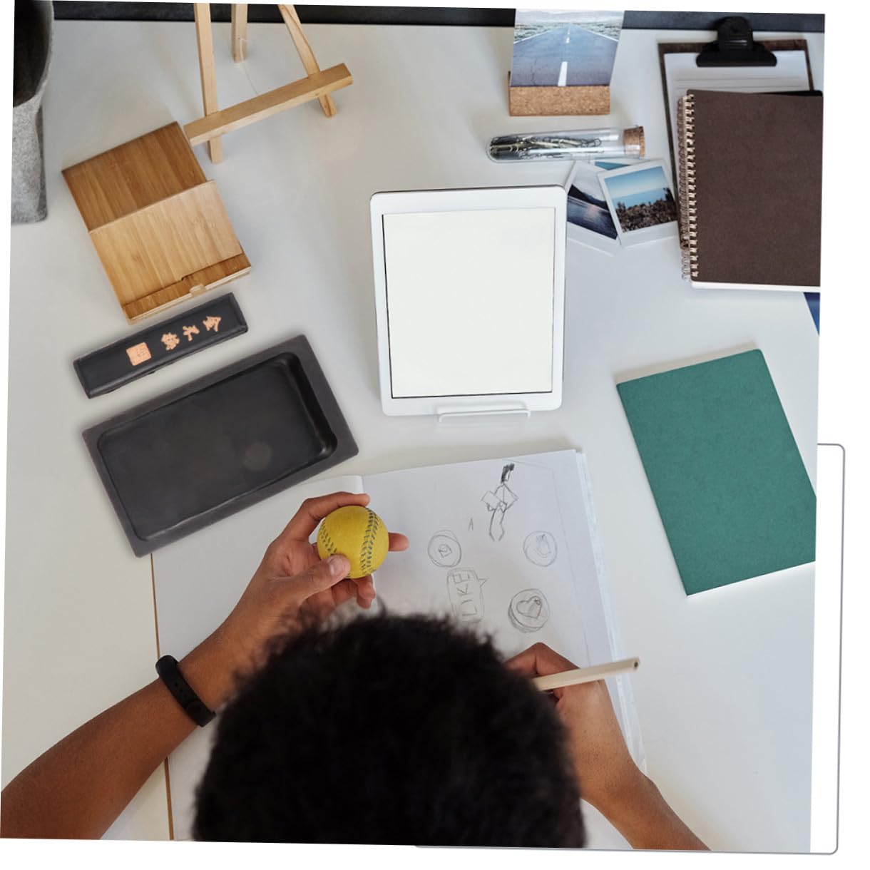 TEHAUX 5sets Calligrafia Inkslab Per Scrittura Con Bastoncino Per Studenti e Della Design e Facile