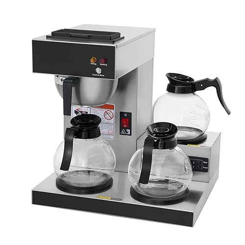 SYBO 12-Cup Commercial Coffee Maker, Pour Over Drip Coffee Maker