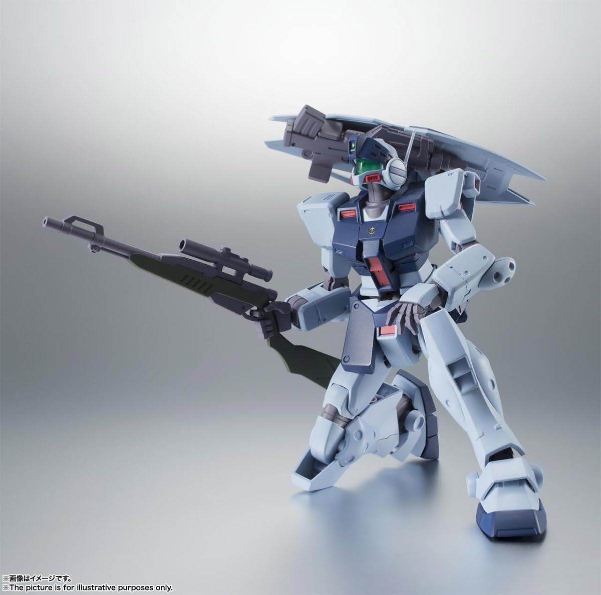 TAMASHII NATIONS - Mobile Suit Gundam 0080 War in The Pocket - RGM-79SP GM Sniper II ver. A.N.I.M.E., Bandai Spirits The Robot Spirits Figure