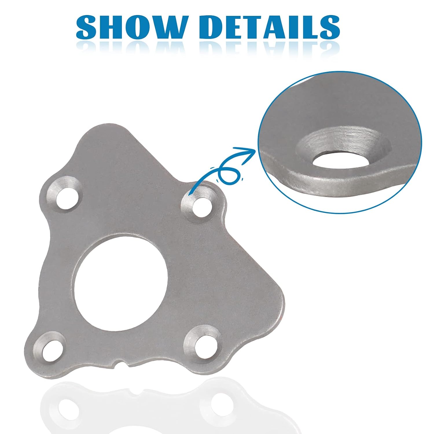 Camshaft Retainer Thrust Plate Gasket with Bolts and Seal Cam Compatible with LS/LT Engines 4.8 5.3L 6.0L 6.2L LSX LS1 LT1 L83 L86 L87 L84 LT4 LQ4 LQ9 LS2 LS3