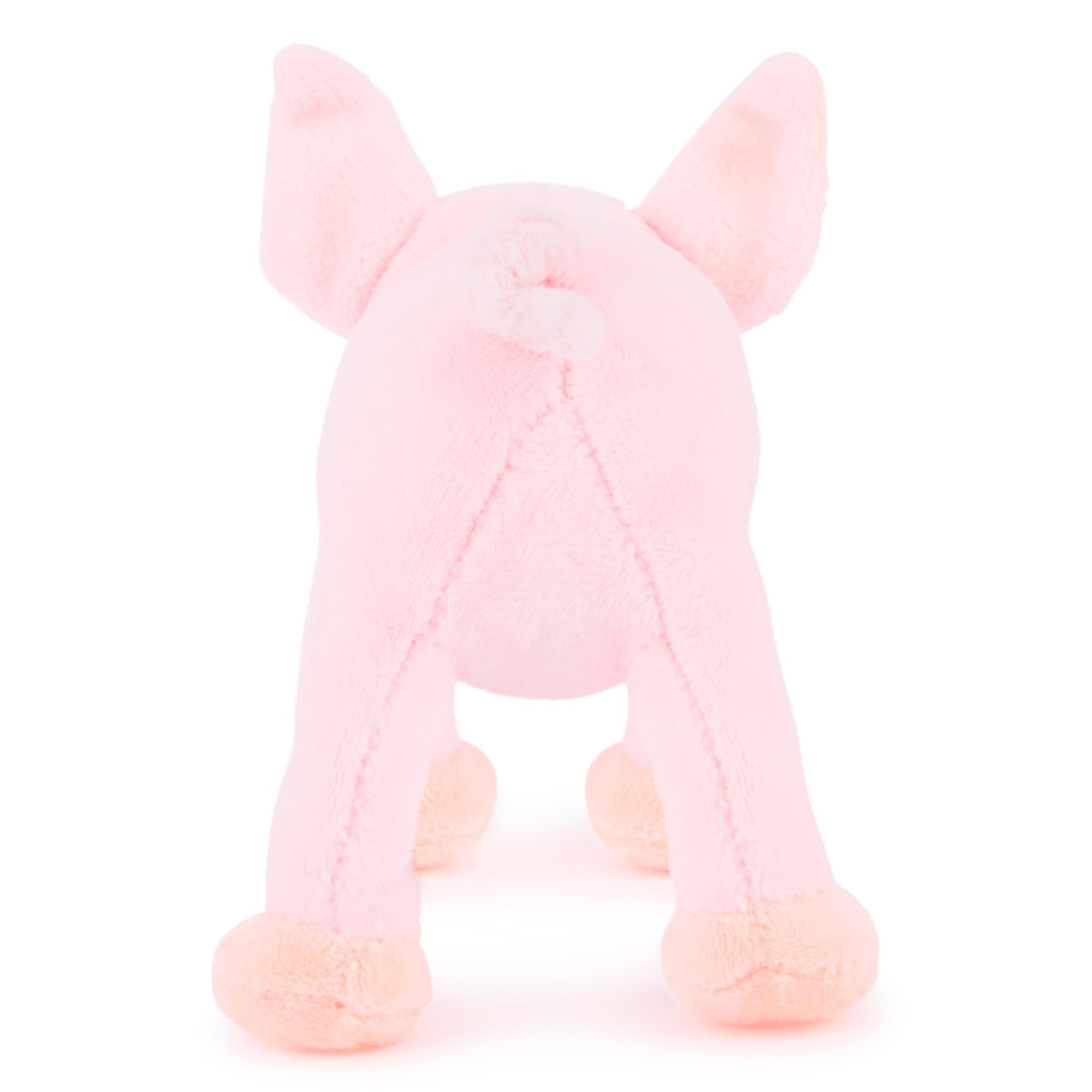 Zappi Co Peluche de Cerdito 100% Reciclado (14cm de Largo) Colección de Animales Suaves, acogedores y ecológicos para el Primer niño recién Nacido