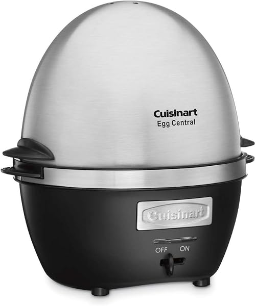 Cuisinart CEC-10 Egg Central egg cooker in brushed stainless steel