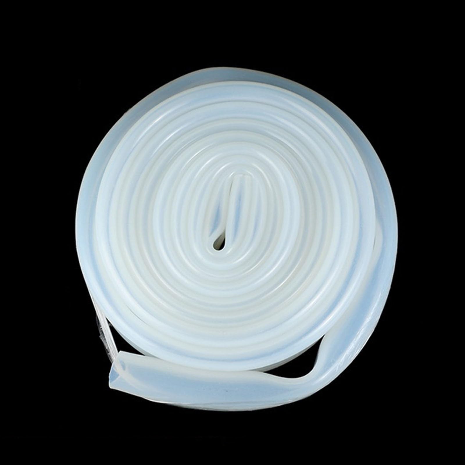 Produktbild von Transparenter Silikonschlauch Lebensmittelqualität – 1 Meter, Flexibel, Temperaturbeständig -50°C Bis 200°C (z.B. 8x10 Mm)