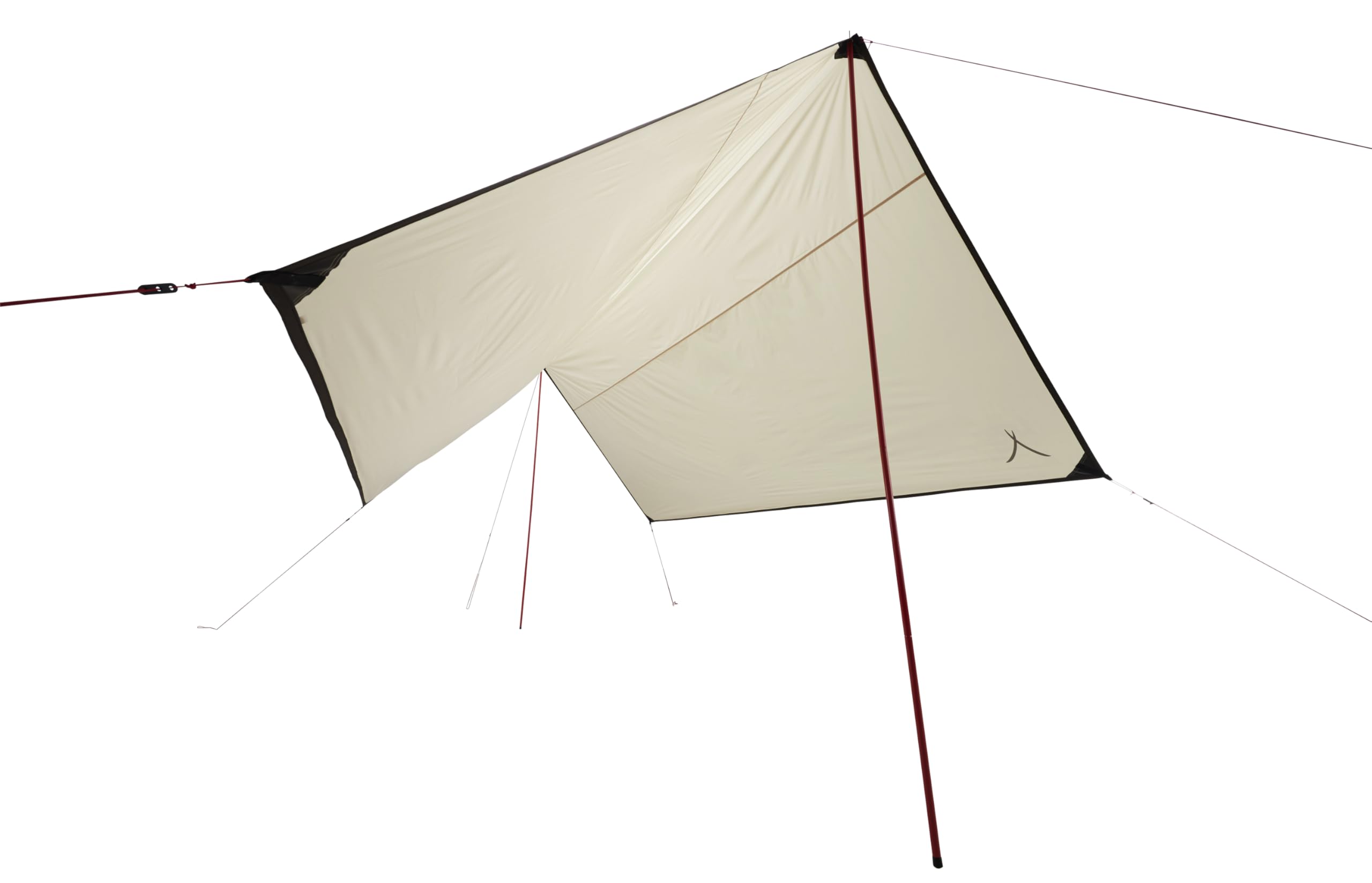 Grand Canyon Shelter Zuni 4 - Bâche d'ombrage 400 x 400 cm - Forme carrée UV50+, étanche